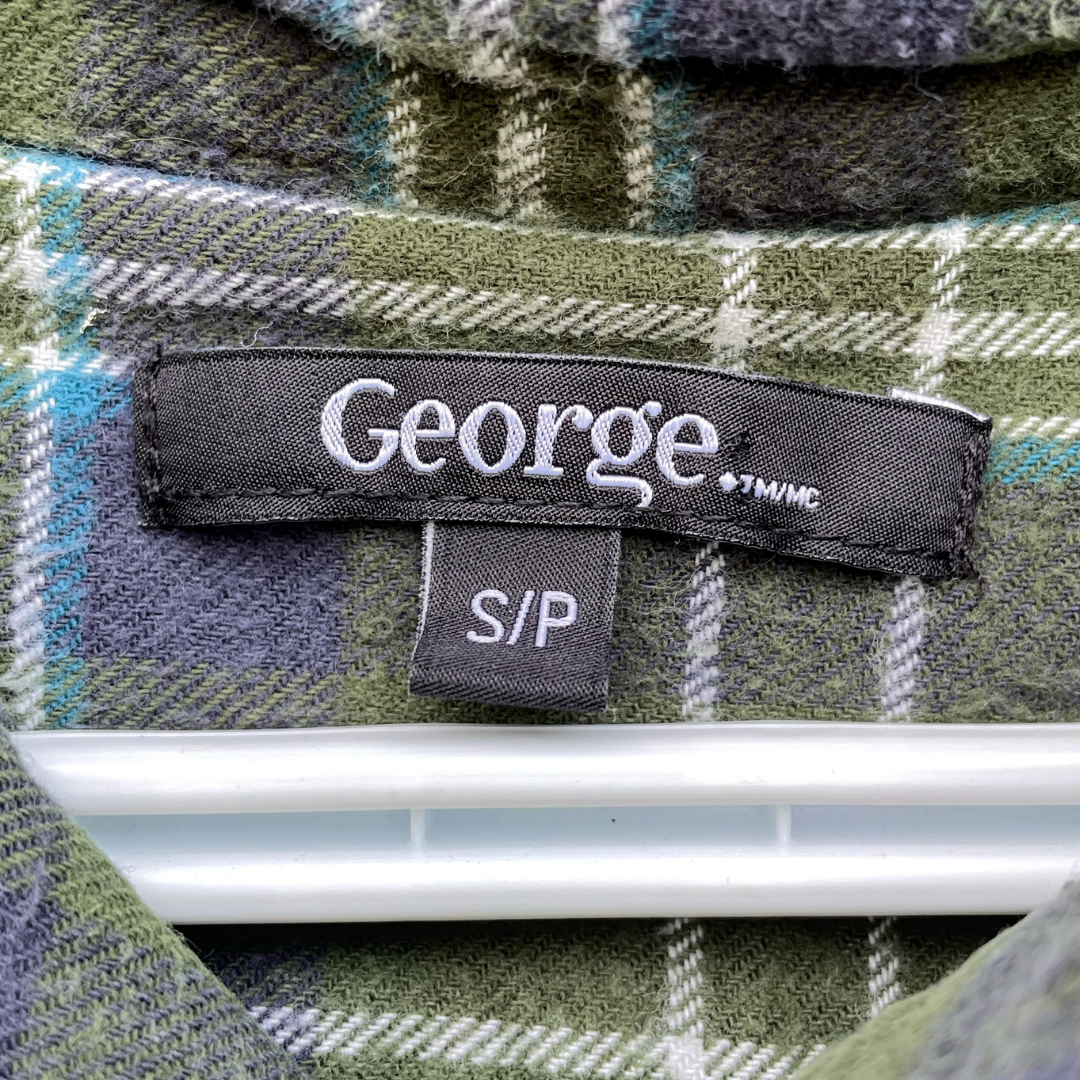 Bank Account Plaid Button-Up Shirt