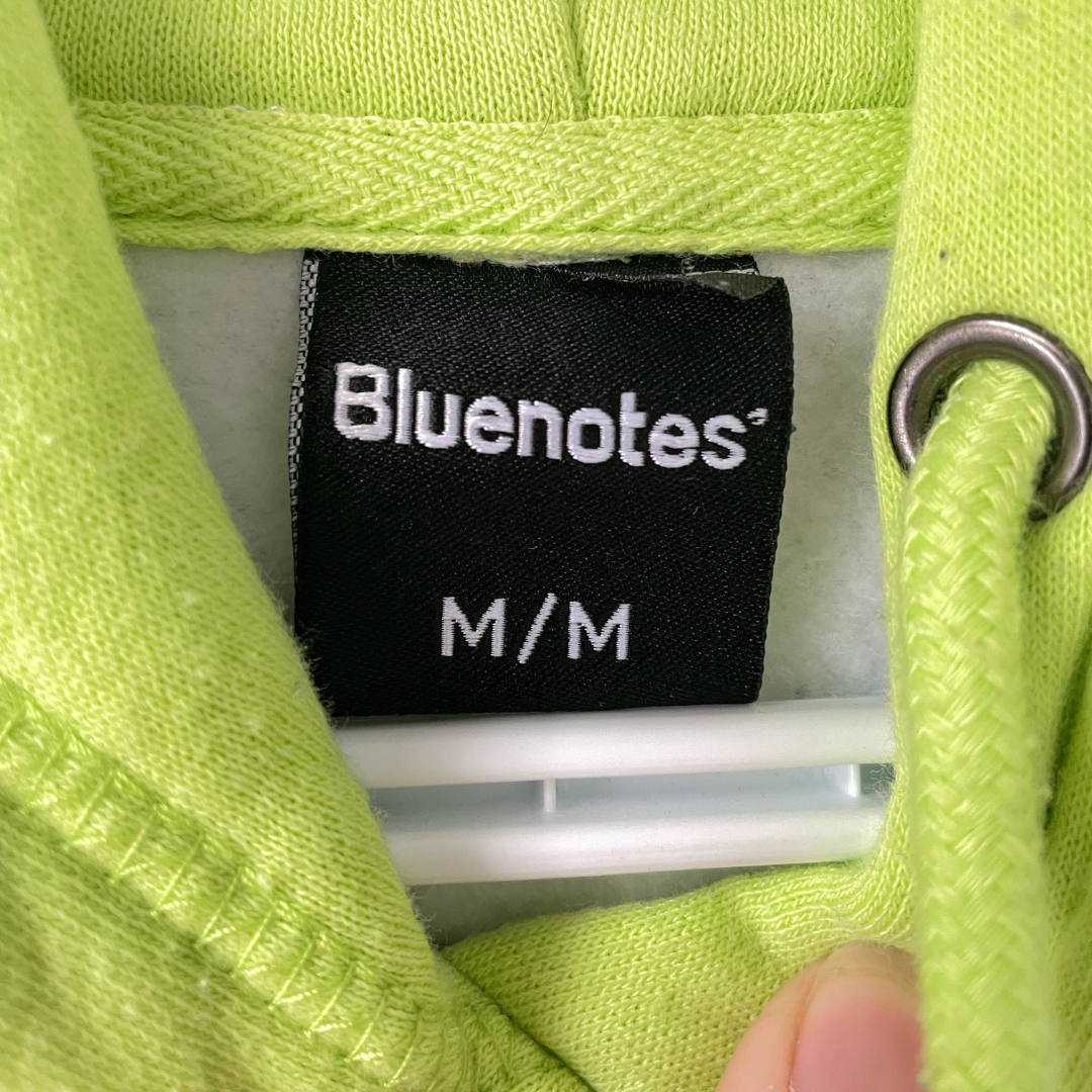 Weezer Neon Graphic Block Hoodie Sweatshirt - M