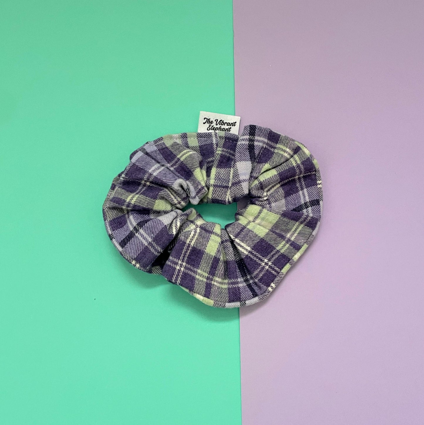 Light Flannel - Scrunchie