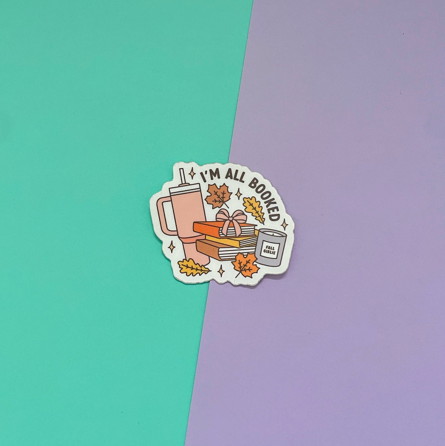 All Booked Sticker