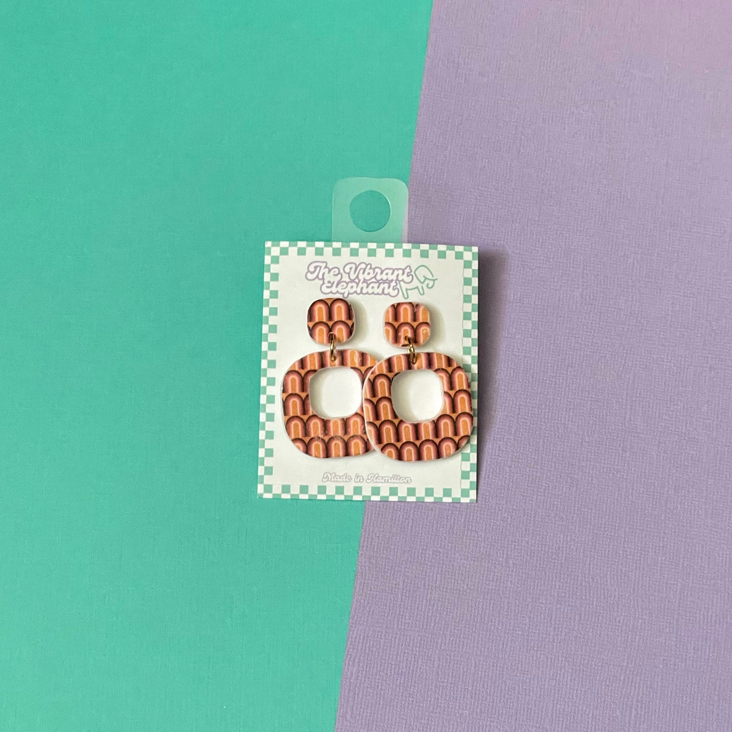 70's Style Earrings