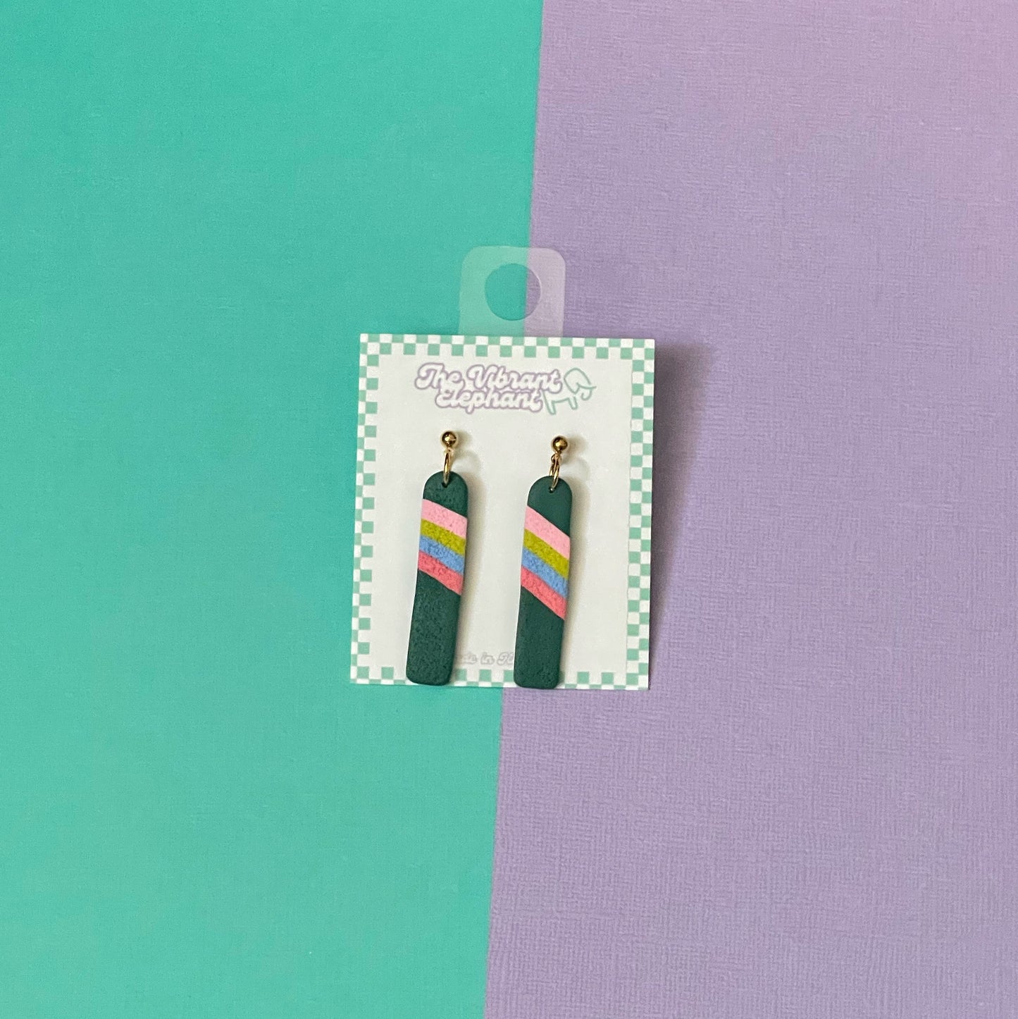 Pastel Wave Earrings