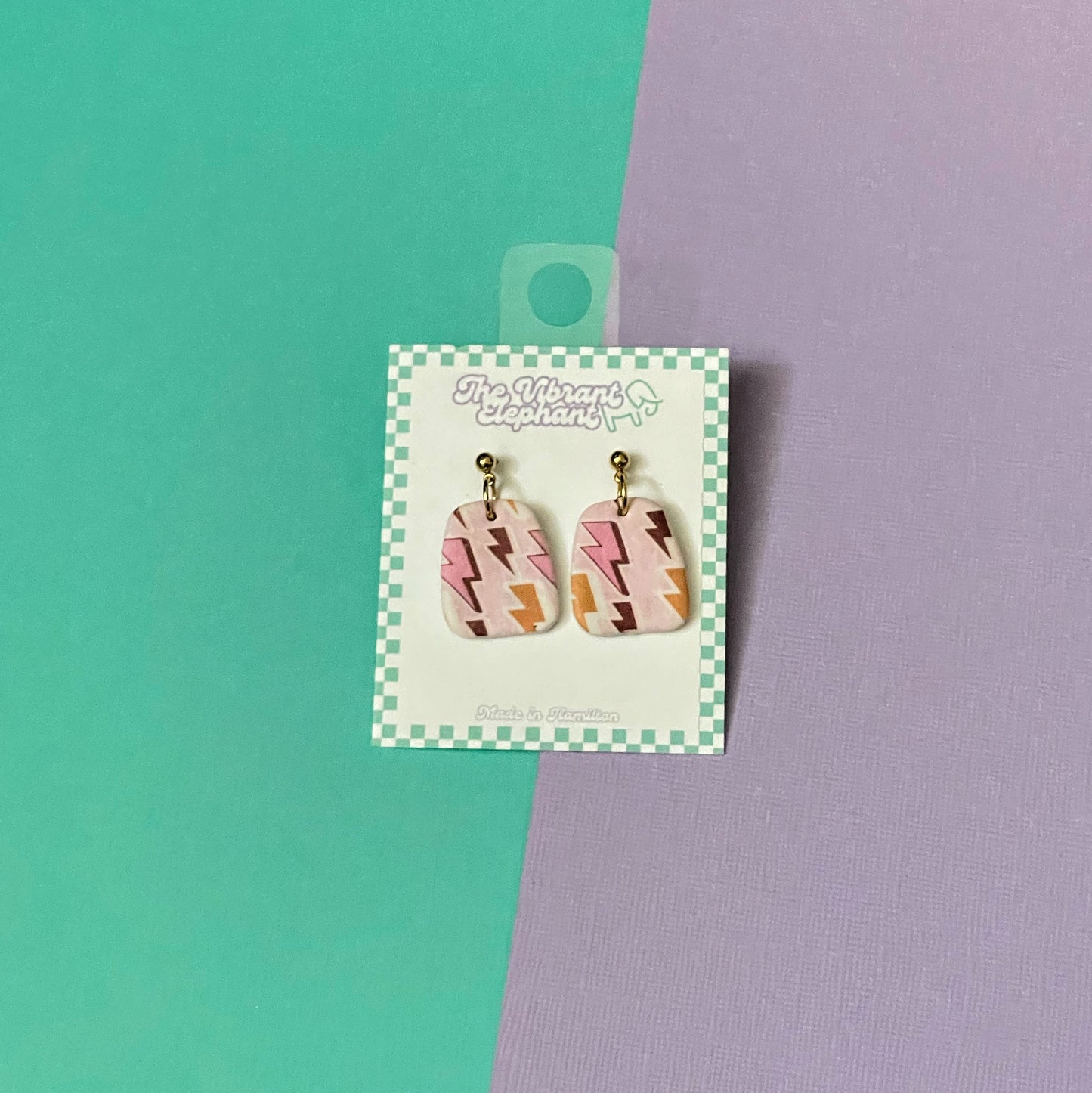 Retro Lightning Earrings