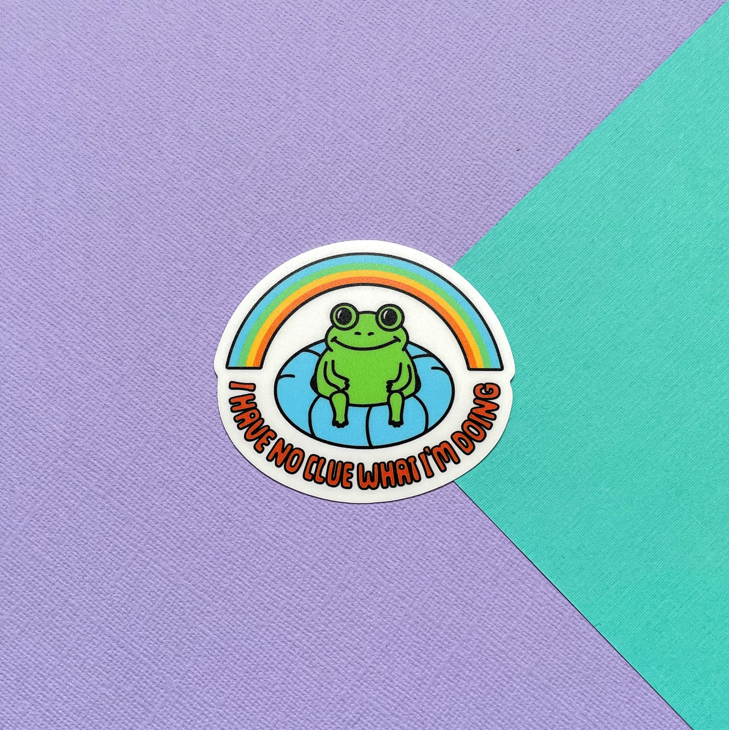 No Clue Sticker image 0