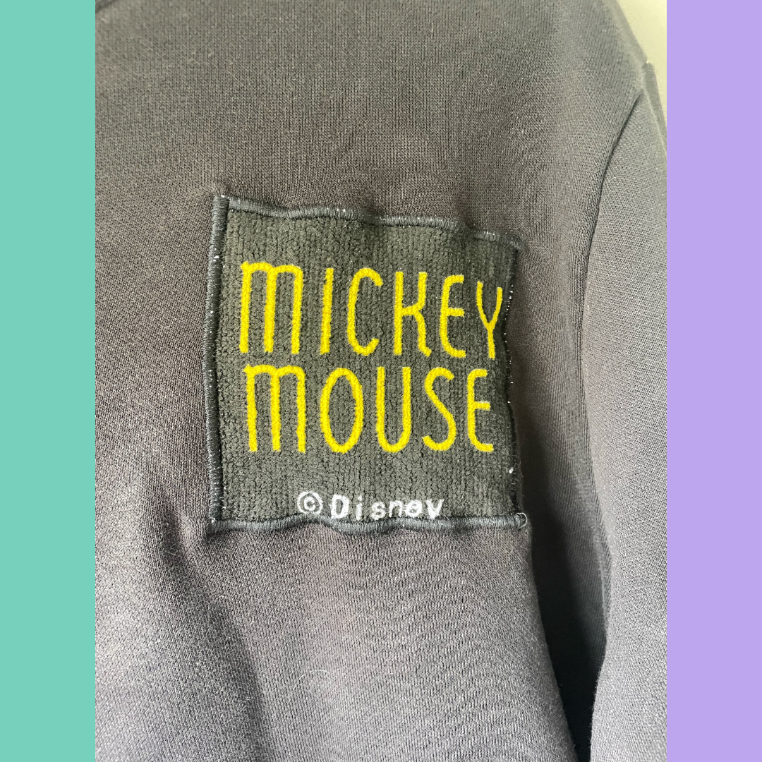 Patchwork Crewneck Sweater