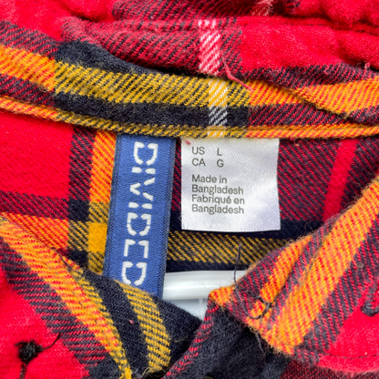 Plaid Call Me Maybe Graphic Flannel