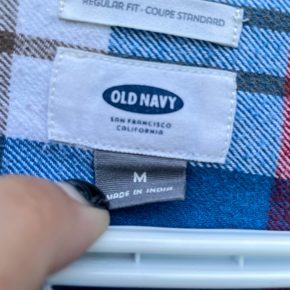 The Bitch Is Silent Plaid Button-Up Shirt