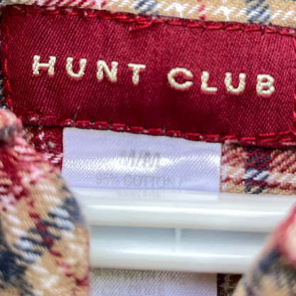 Exercise Plaid Button-Up Shirt