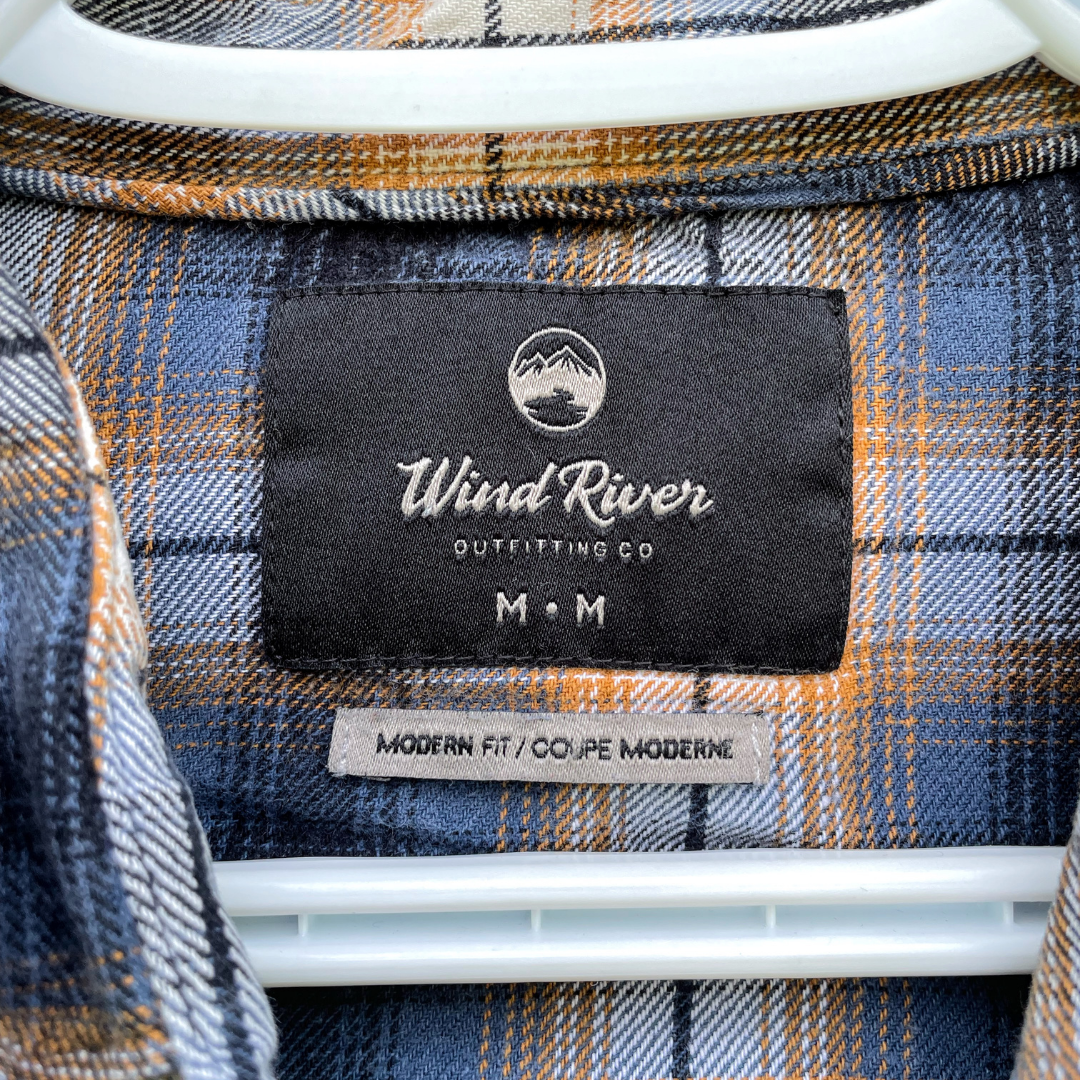 Cartoon Flower Graphic Plaid Button-Up Shirt