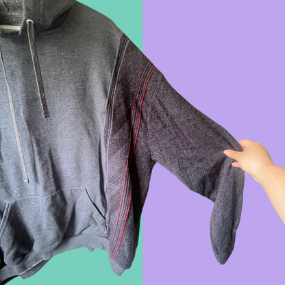 Upcycled Textured Sweater/Hoodie