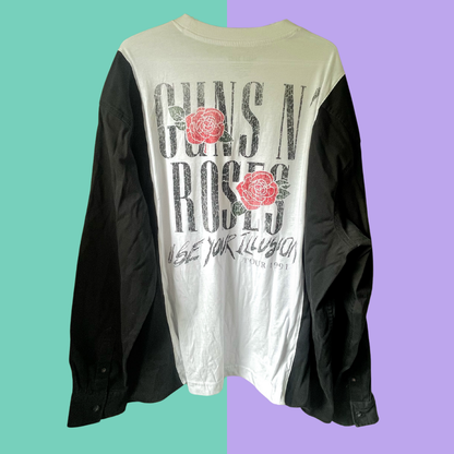 Band T-Shirt Flannel