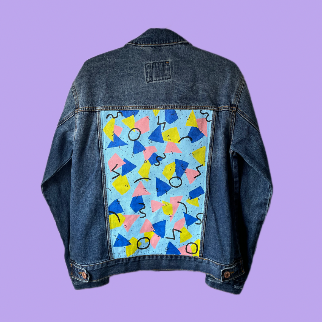 Hand Painted Jean Jacket image 0