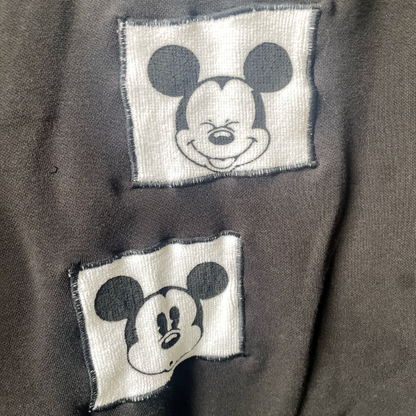 Patchwork Crewneck Sweater