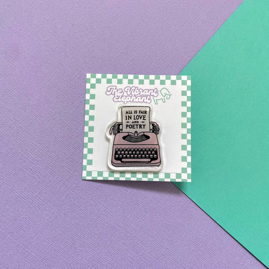 Poetry Pin