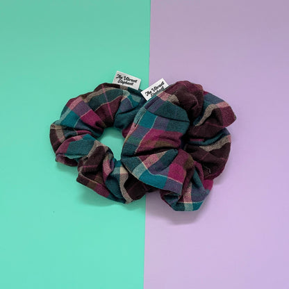 Deep Flannel - Scrunchie