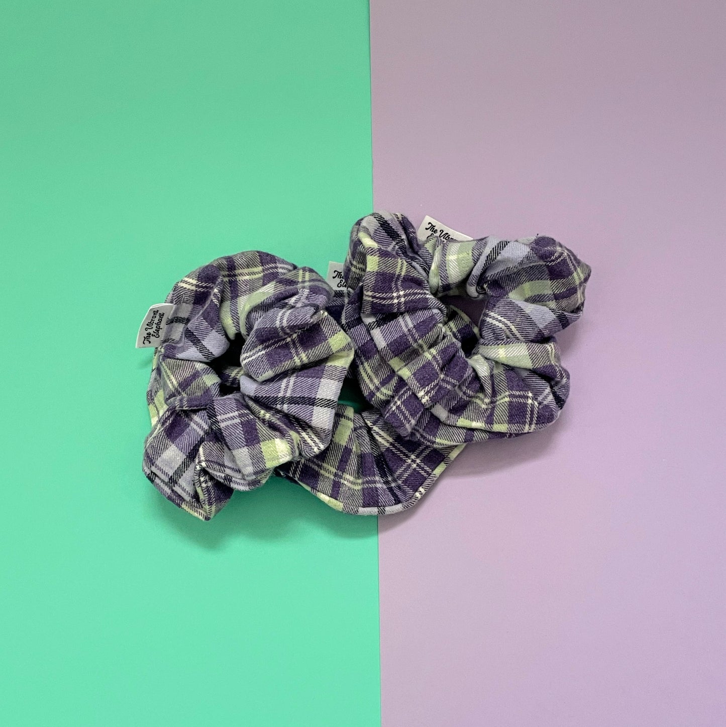 Light Flannel - Scrunchie