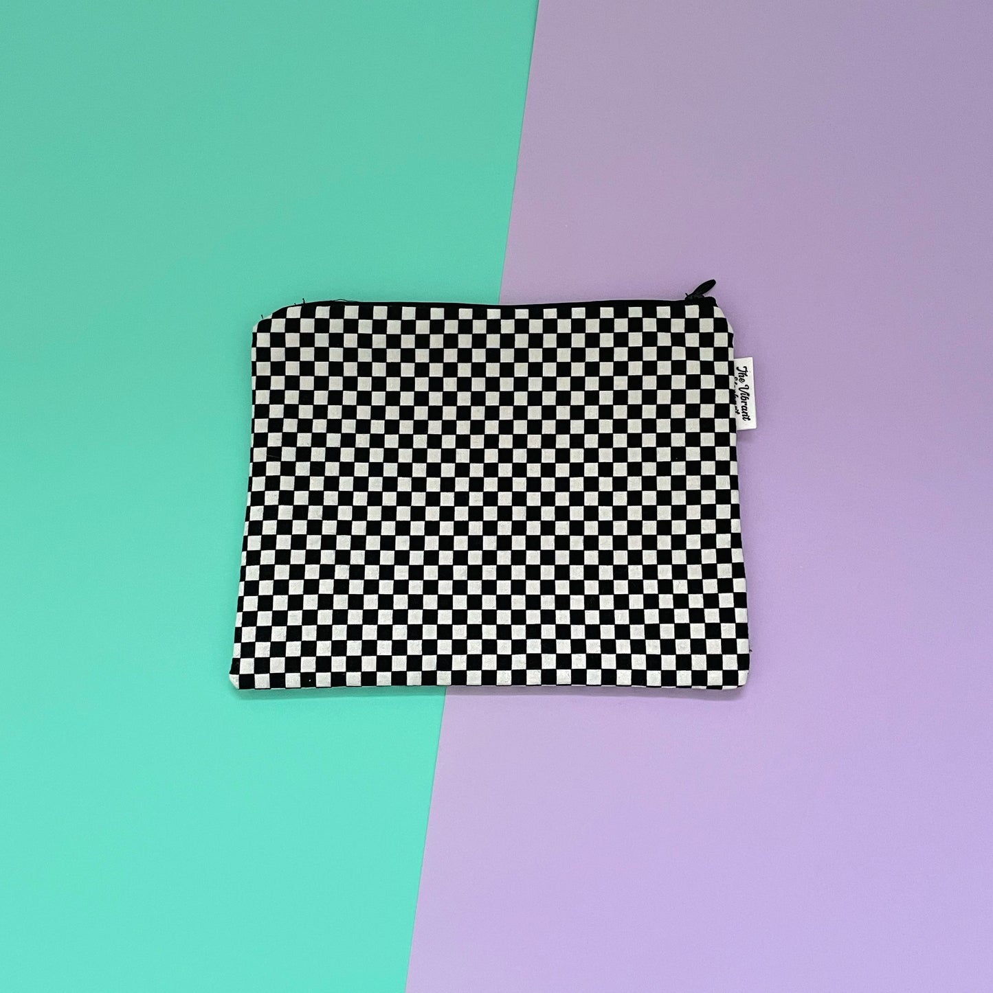 Checker - Zip Pouch