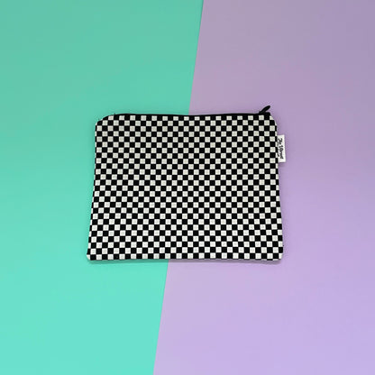 Checker - Zip Pouch