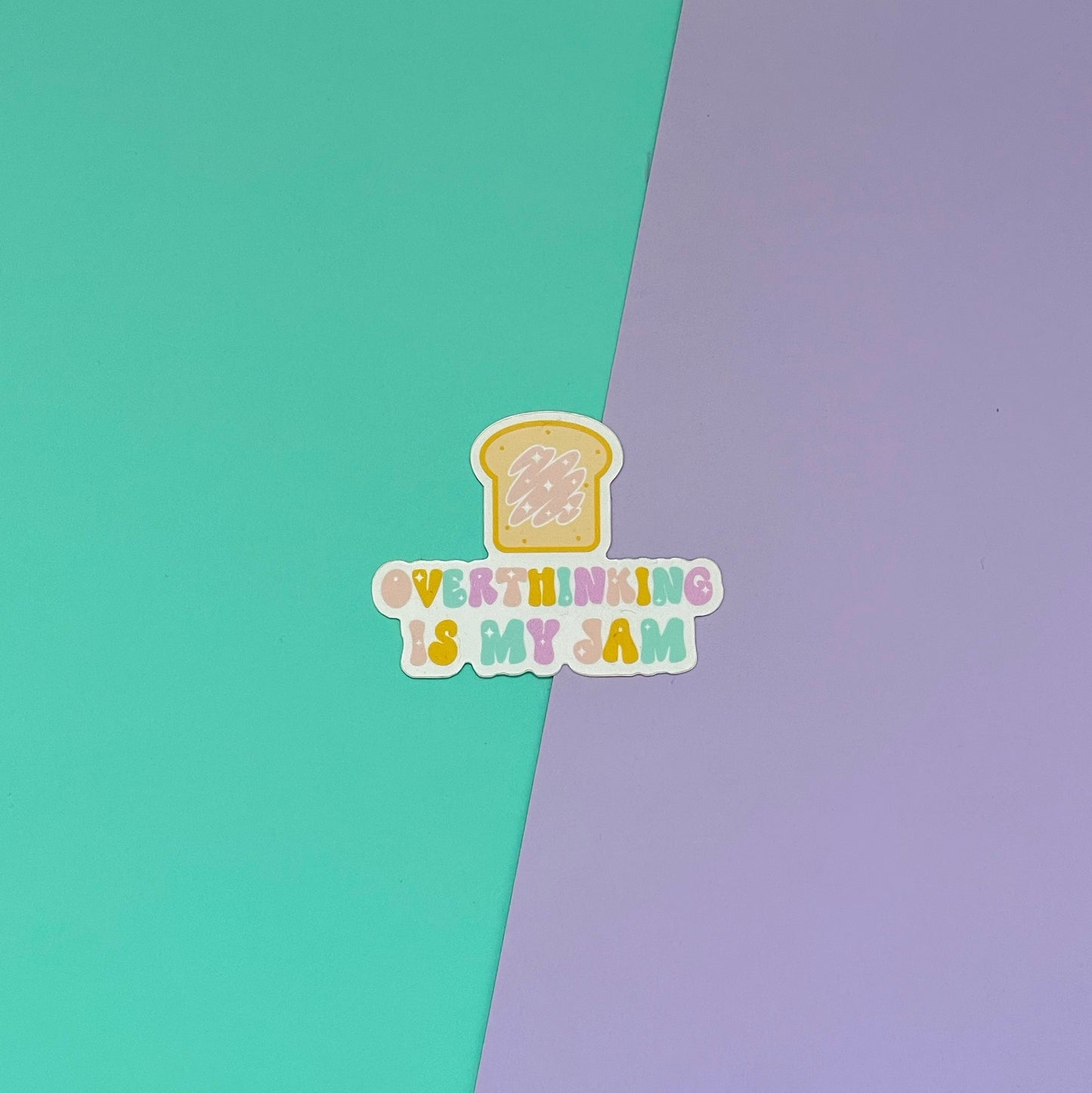 Overthinking Sticker