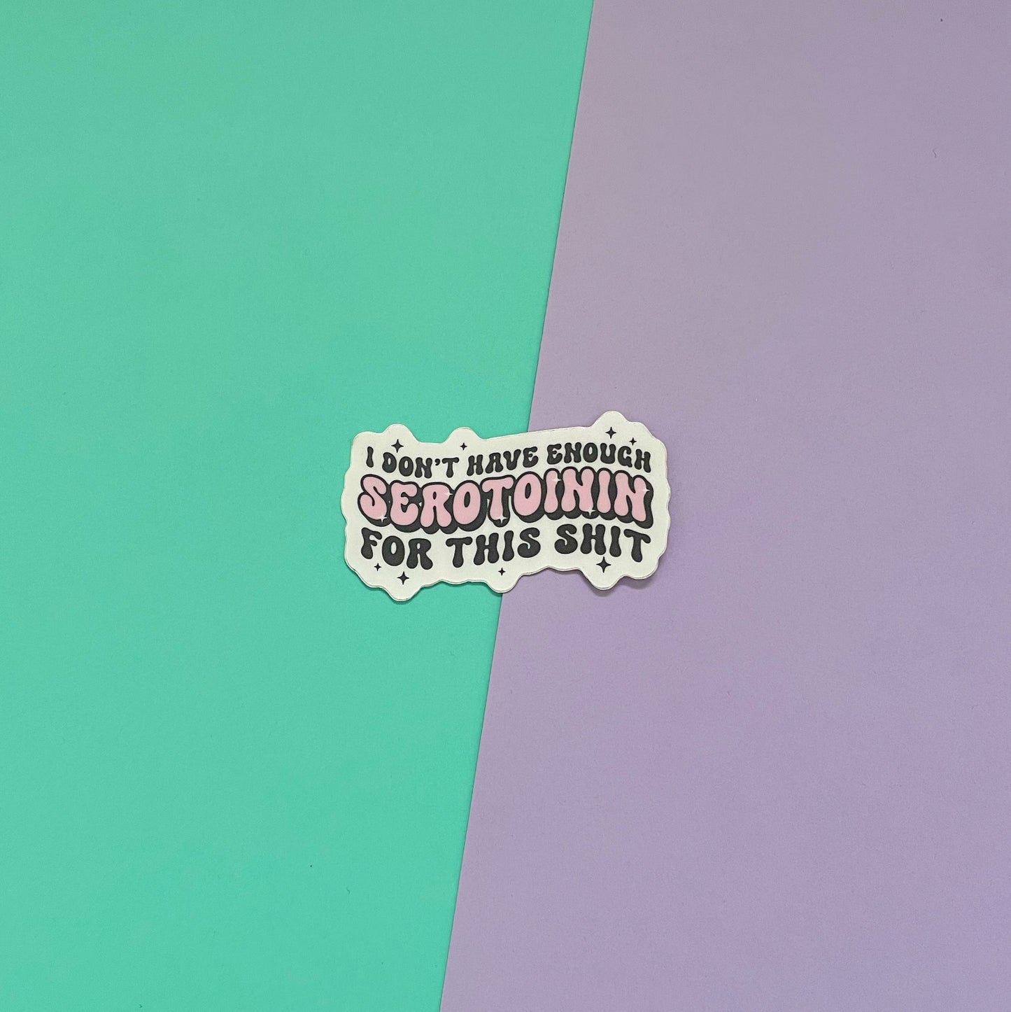Serotonin Sticker