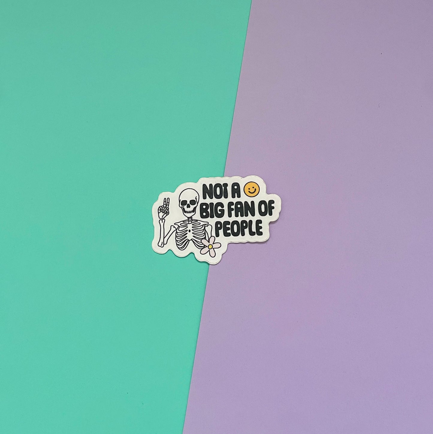 Not a Fan Sticker