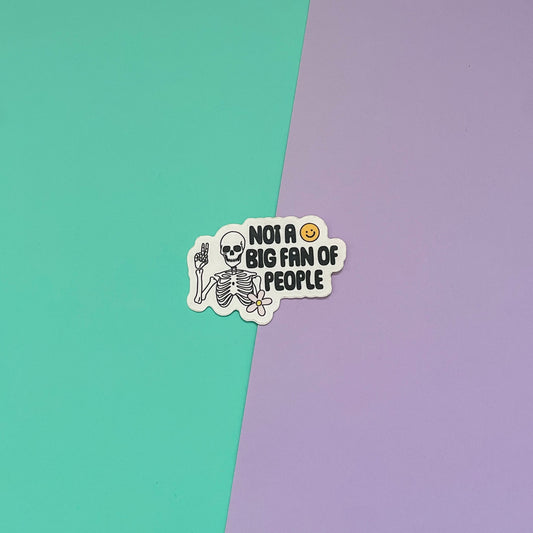 Not a Fan Sticker