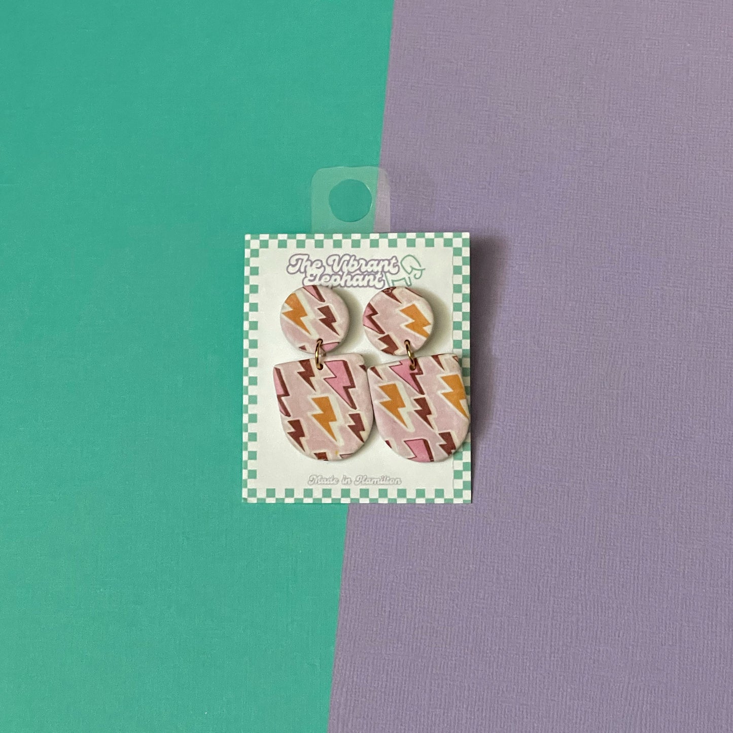 Retro Lightning Earrings