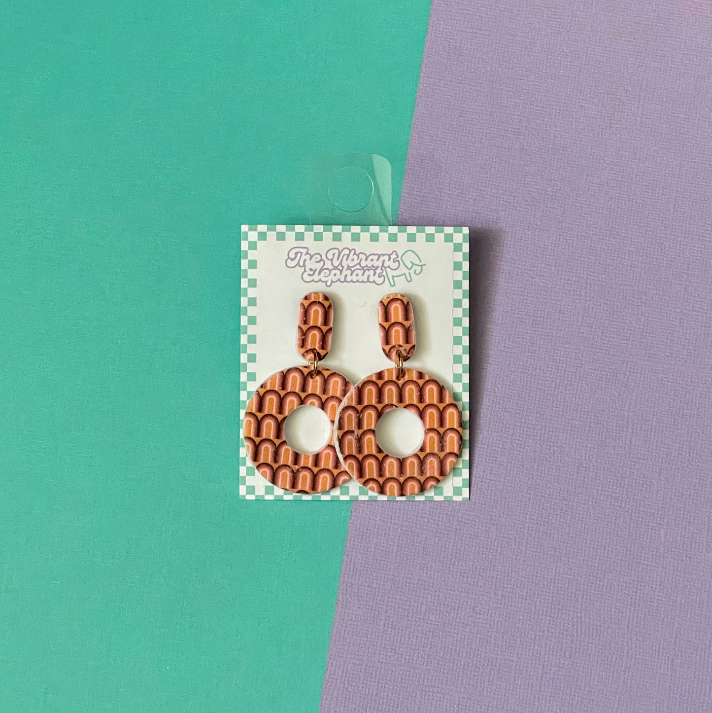 70's Style Earrings