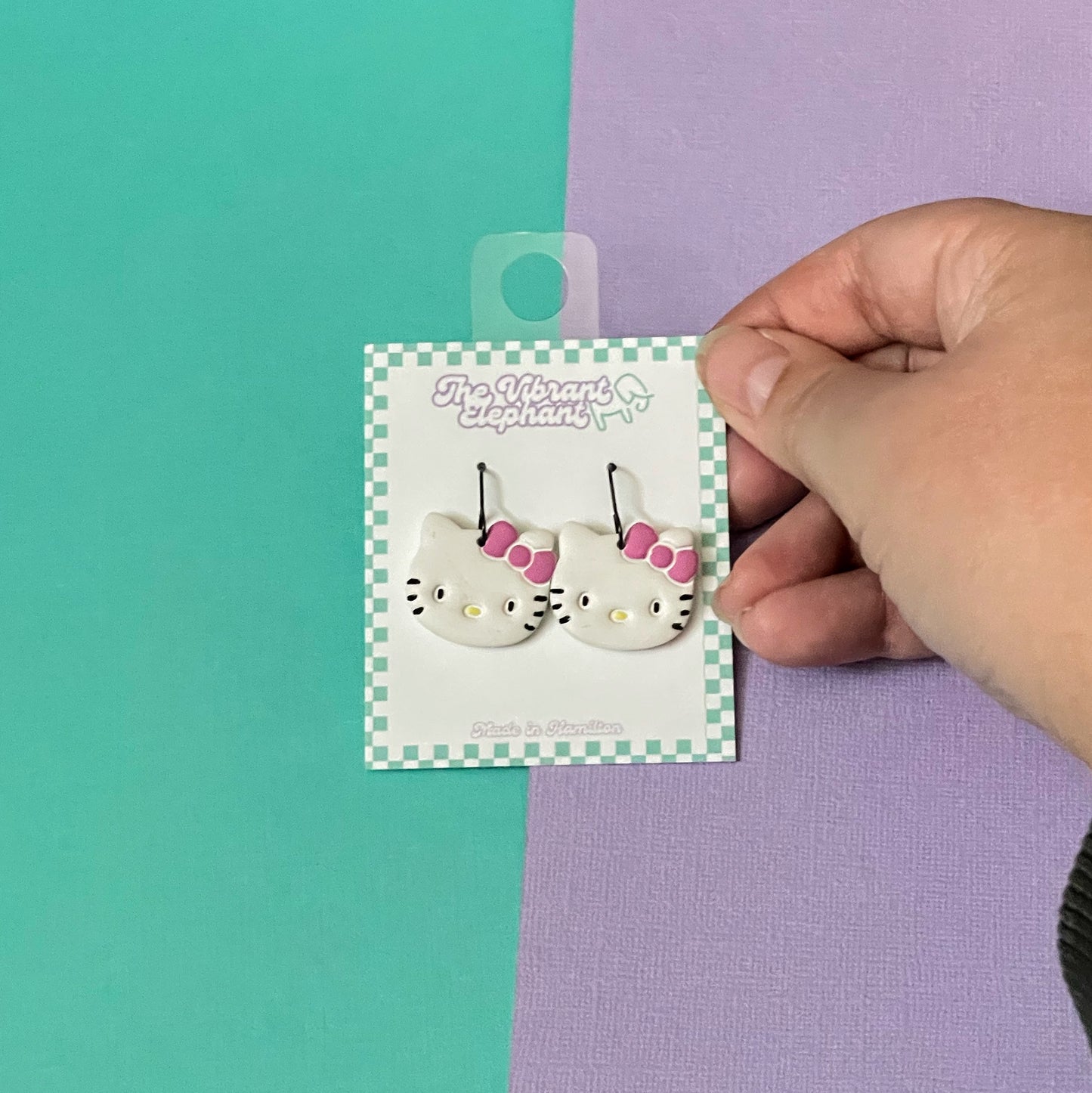 Cat Character Earrings