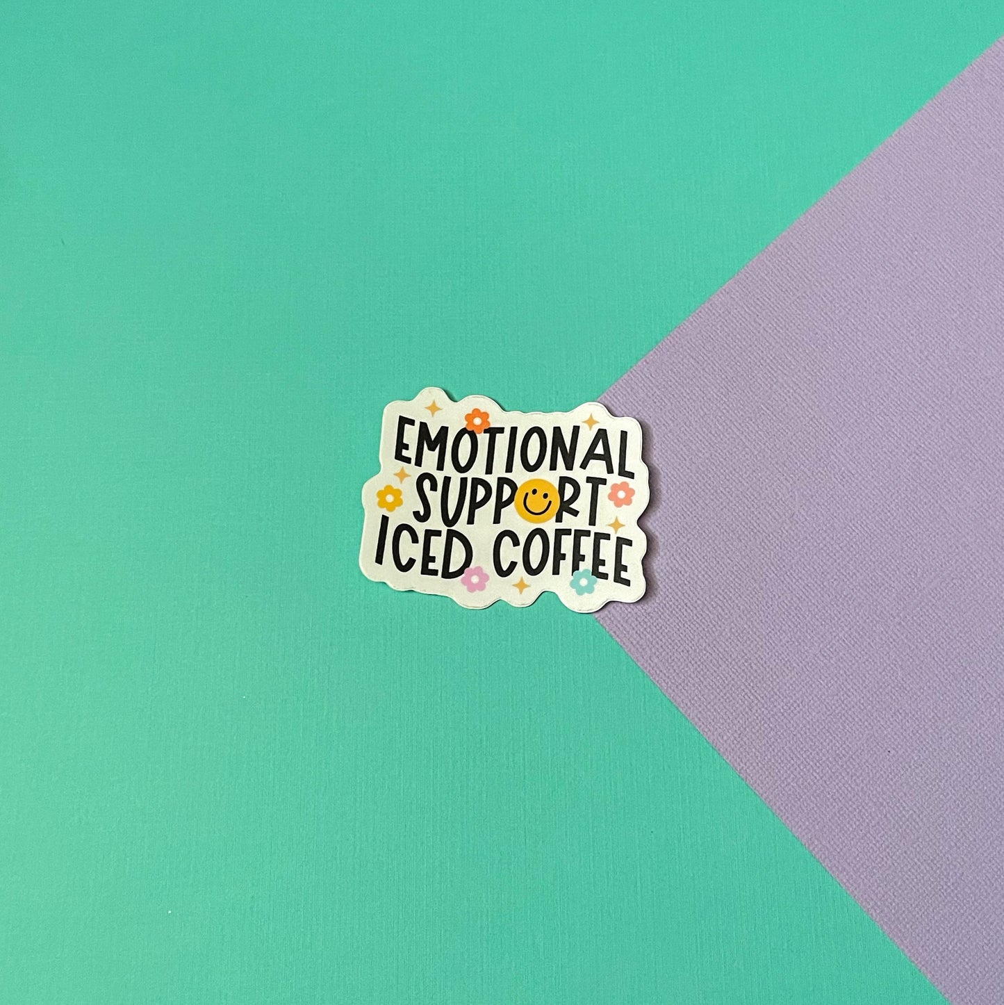 Iced Coffee Sticker