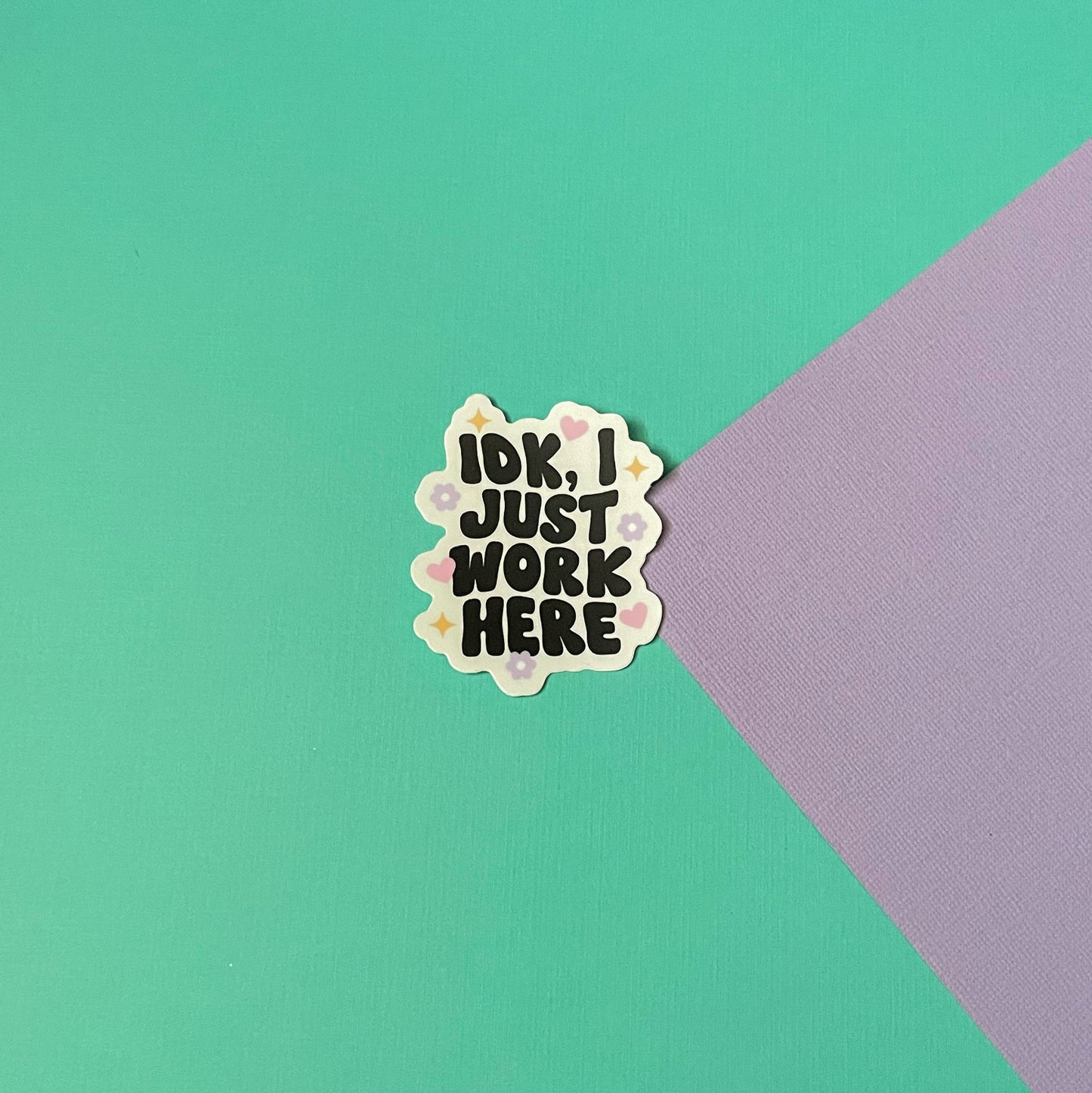IDK Sticker