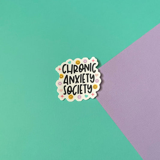 Chronic Anxiety Sticker