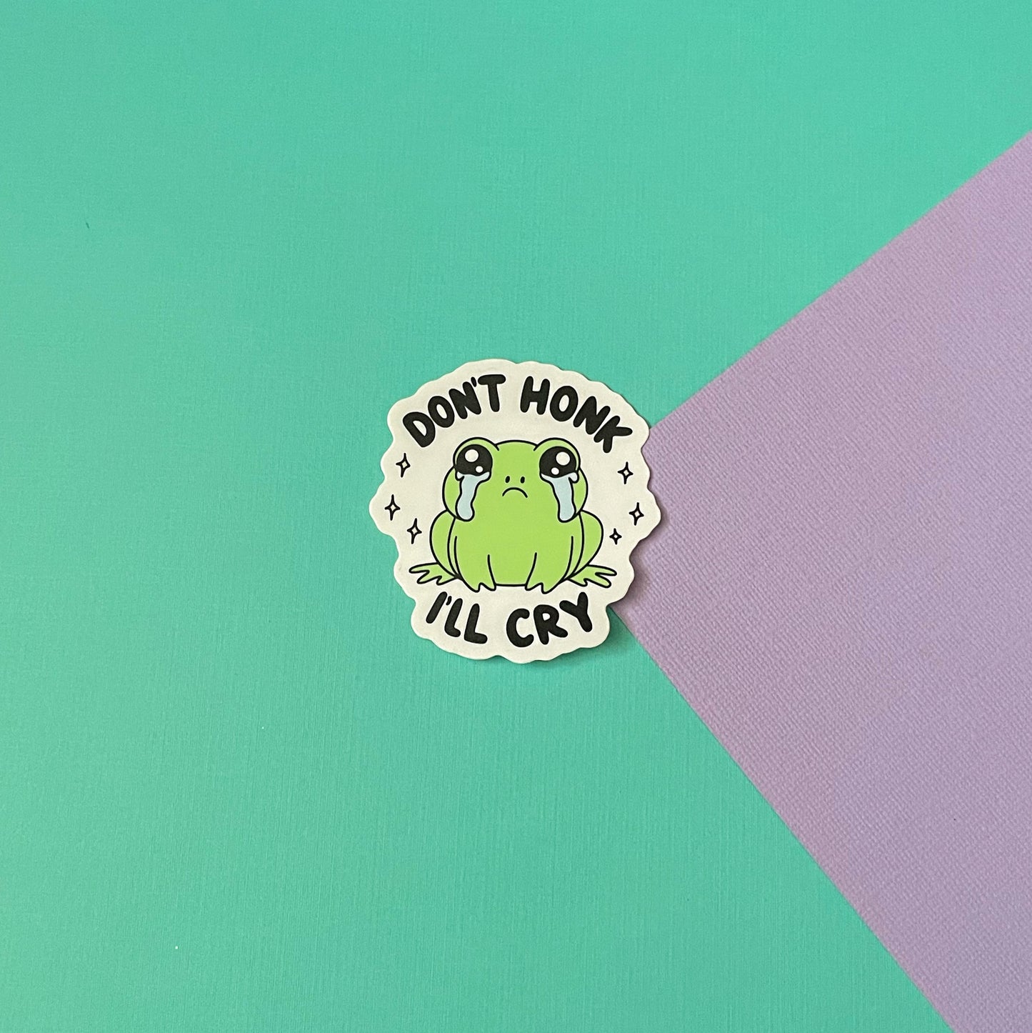 Don't Honk Sticker