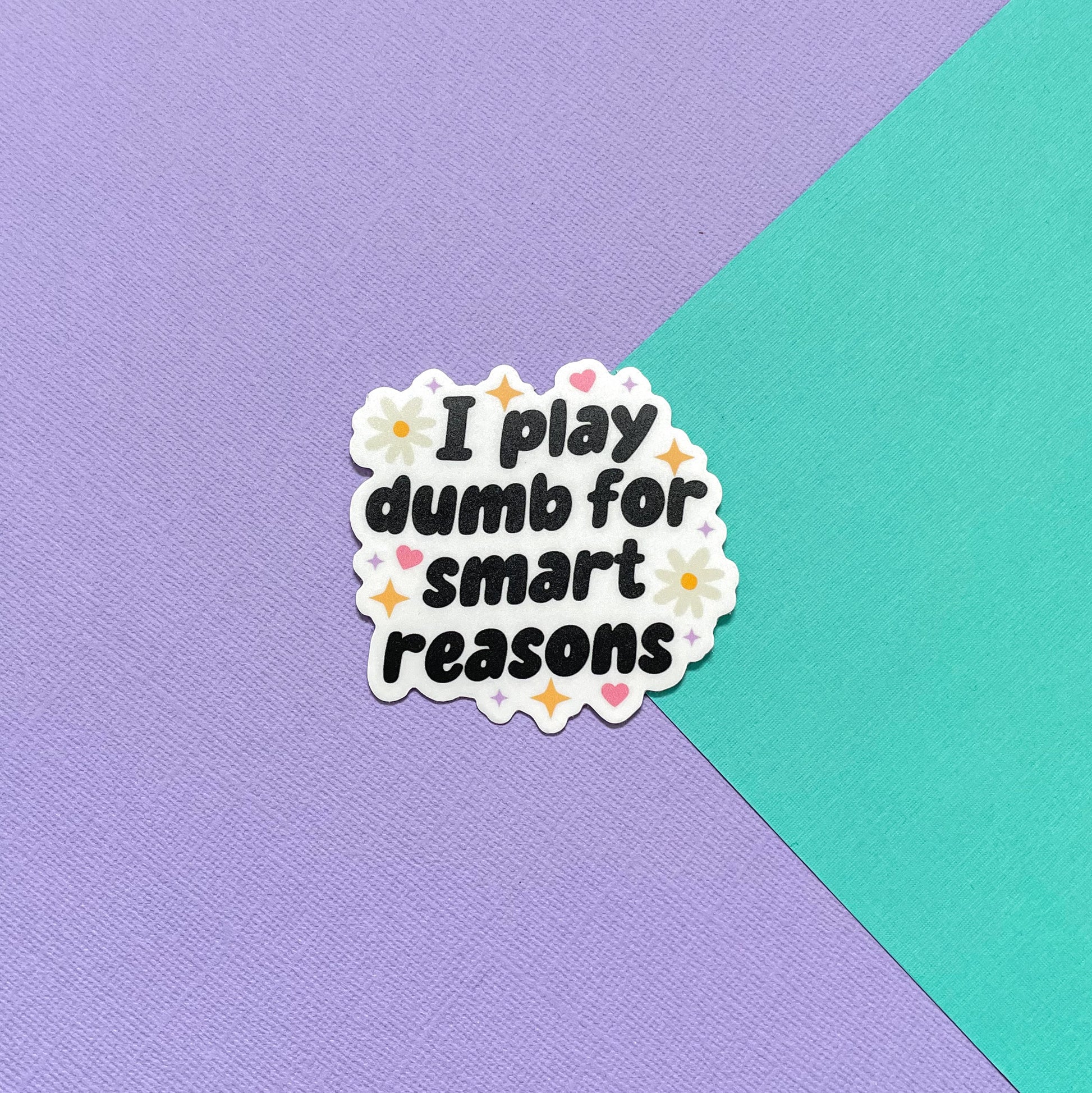 Play Dumb Sticker image 0