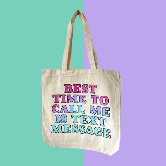 Text Me - Tote